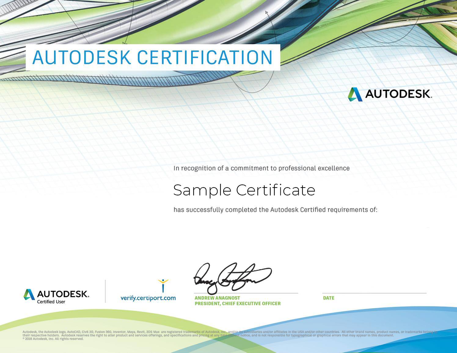 the fee for the autodesk autocad certification exam